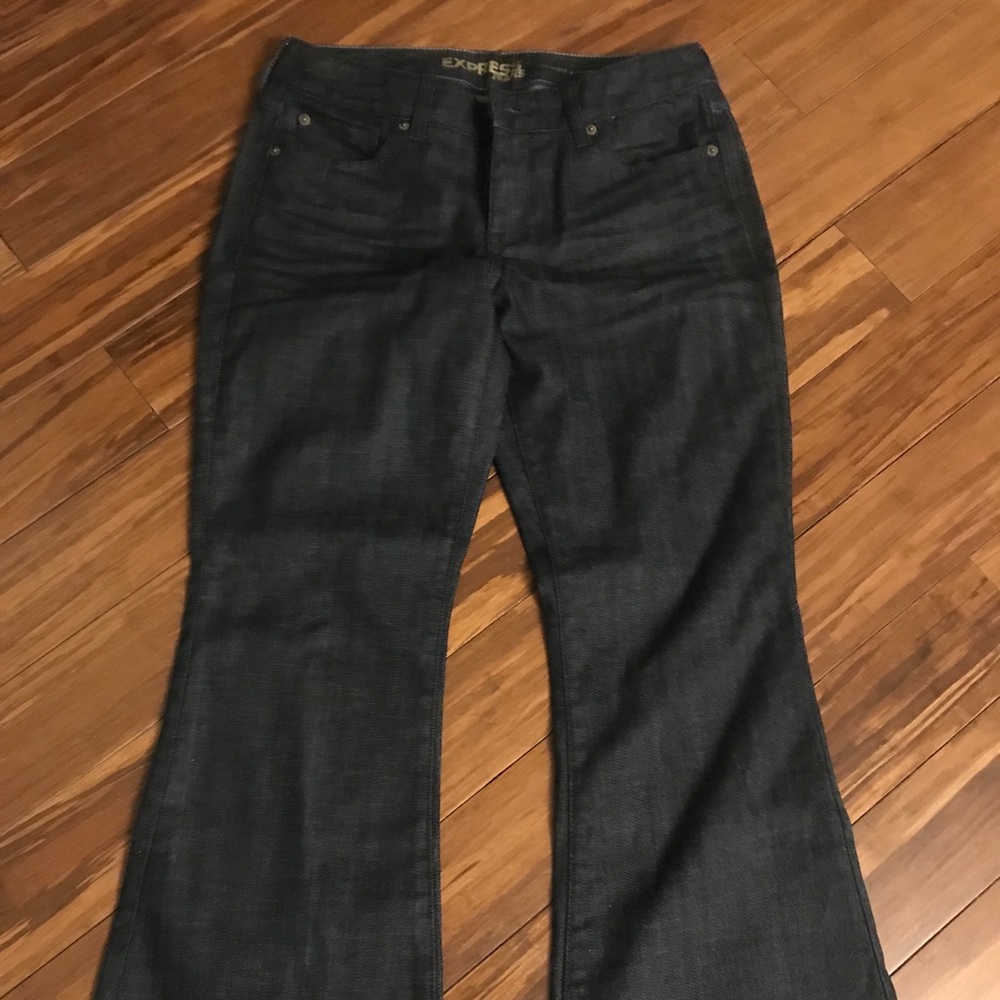 Express Jeans Size 4 Short Eva Fit & Flare new